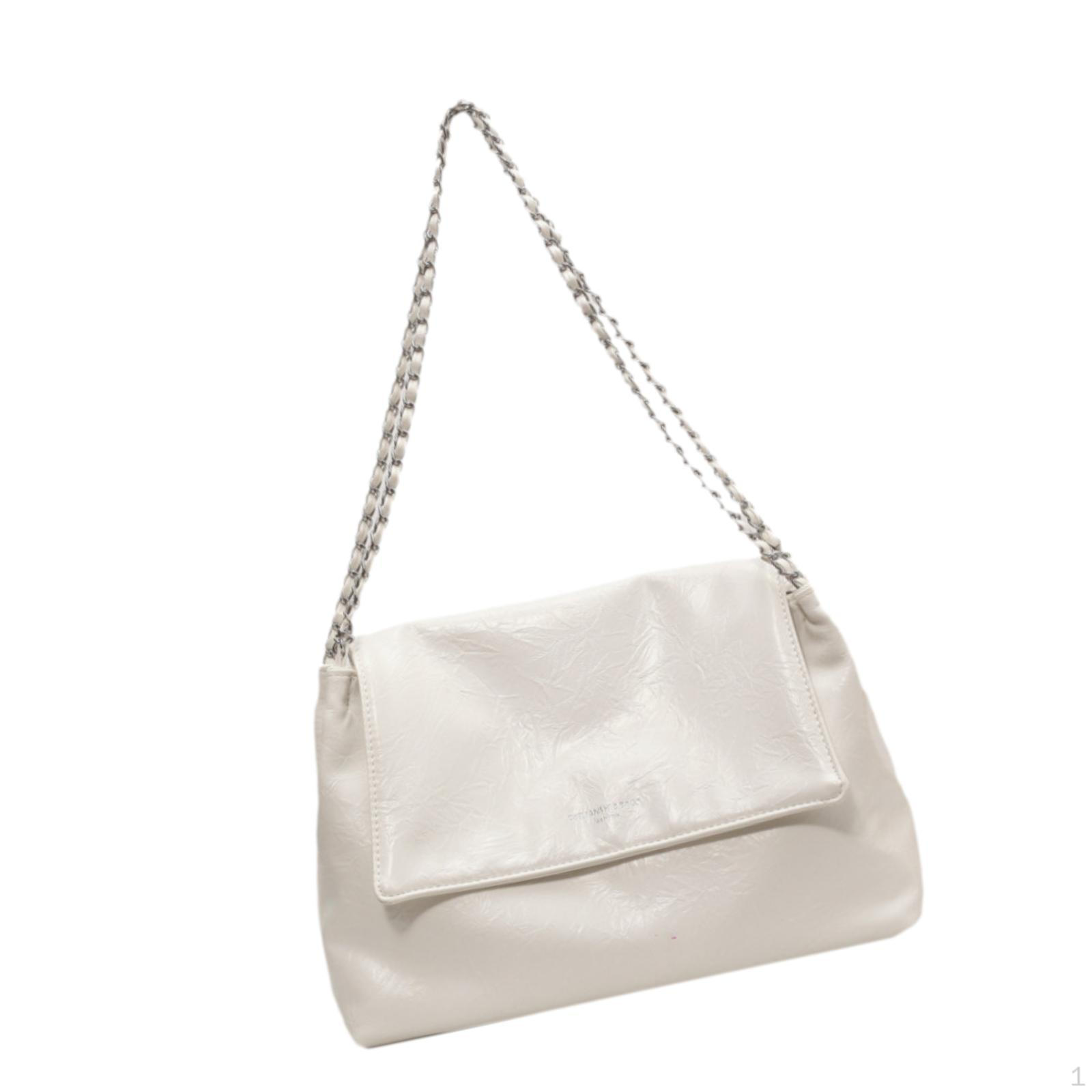 

Шикарная женская сумка через плечо для повседневных дел и прогулок бежевый