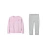 Nike Casual Sports Suit Soft Comfortable Stylish Versatile Solid Color Kids Suits Cherry-Blossom-Pink N32512375GS-004