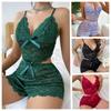 Popular Pajamas Lace Loungewear Sexy Underwear Suspenders Shorts Pajamas Set Ebay Women