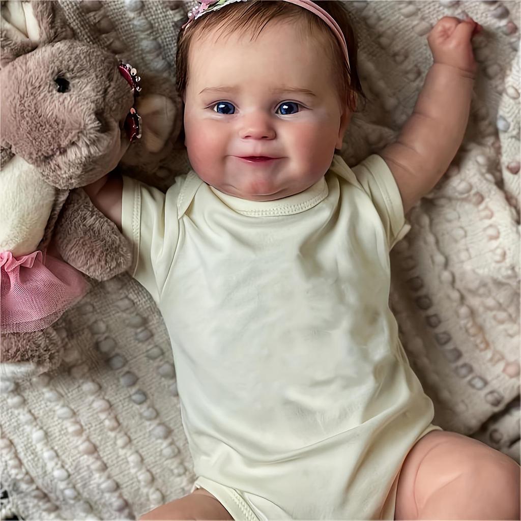 Handcrafted Reborn Doll Maddie with Exquisite 3D Skin Simulation