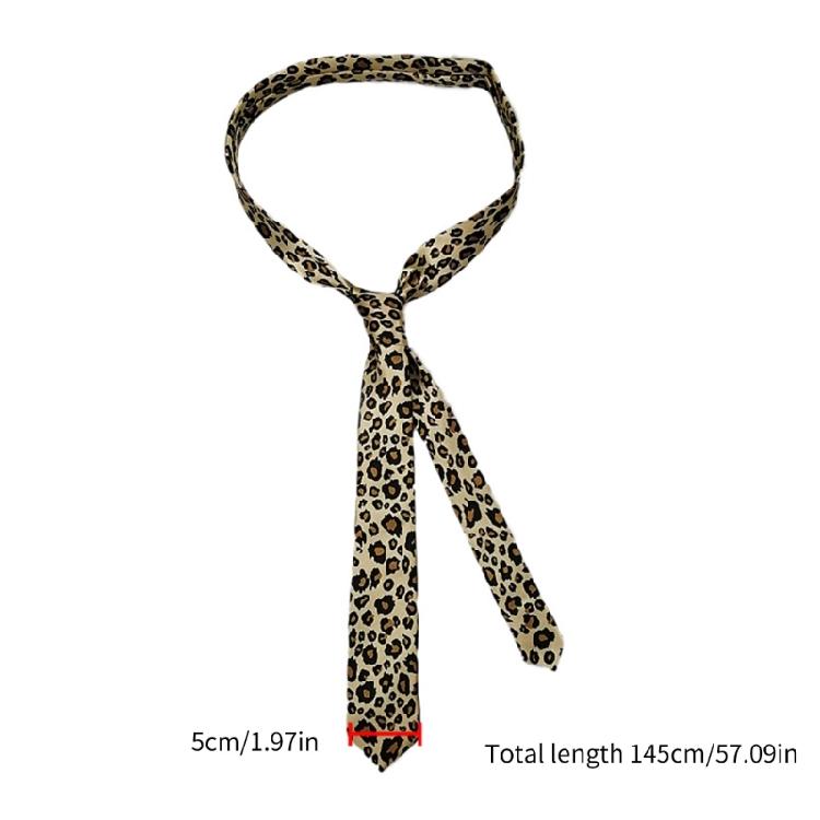 Narrow Skinny Necktie Funny Colorful Music Note Striped Print Polyester Neck Tie