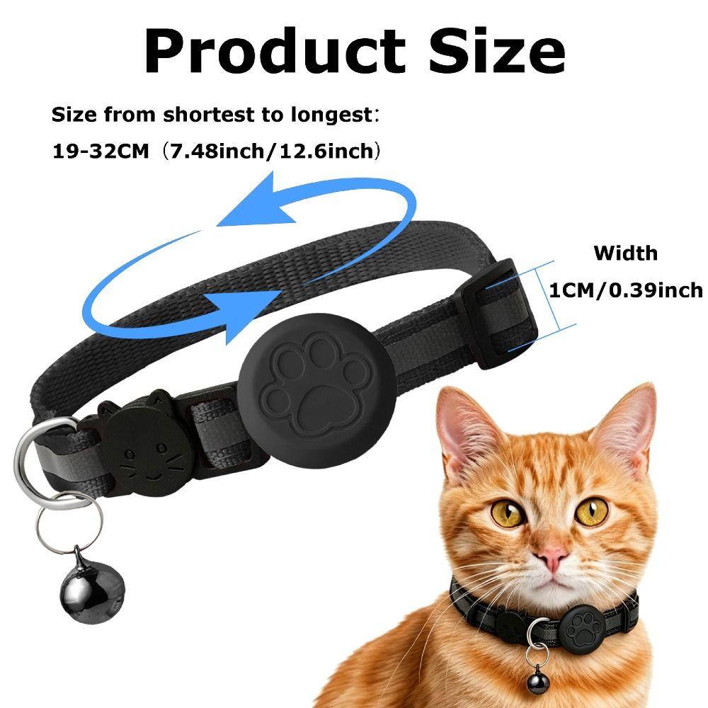 Adjustable Locator Holder Collar Puppy Collar for AirTag Pet Cat Tracker Accessories