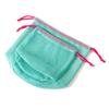 Mesh Lazy Toiletry Kits Coin Purse Dopamine Color Cosmetic Storage Bag Drawstring Large Capacity Fashion Travel Bathroom Bag