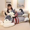 Adorable Large Husky Plush Pillow – Perfect for Bedtime & Gifts