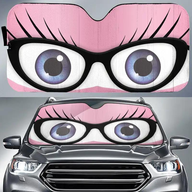 

Hot Sale Summer Car Universal UV Money Glass Reflective Sunshade, Evil Eye Customized Car Sunshade, Car Reflectors