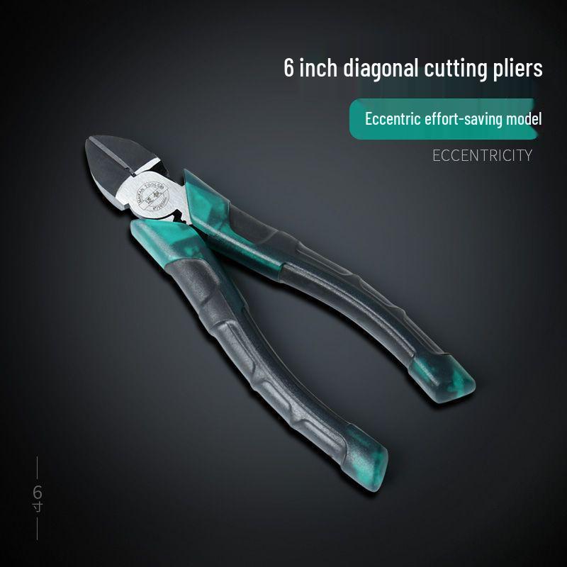 Exzentrischer Arbeitsersparender Draht, Spitzzange, Seitenschneider, Multifunktionale 6" & 8" Flachzange - Werkzeugsatz für den Heimwerker