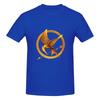 The Hunger Games Symbol Basic Tshirt Street Vibe Neat Stitching Cotton Tee
