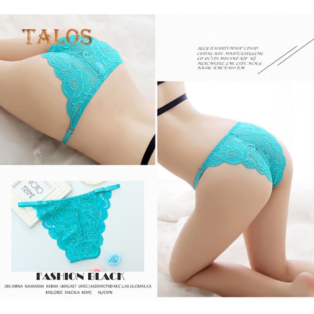 Sexy See Through Lace Women Adjustable Panties G-String Underwear Charm Gift Female Clothing