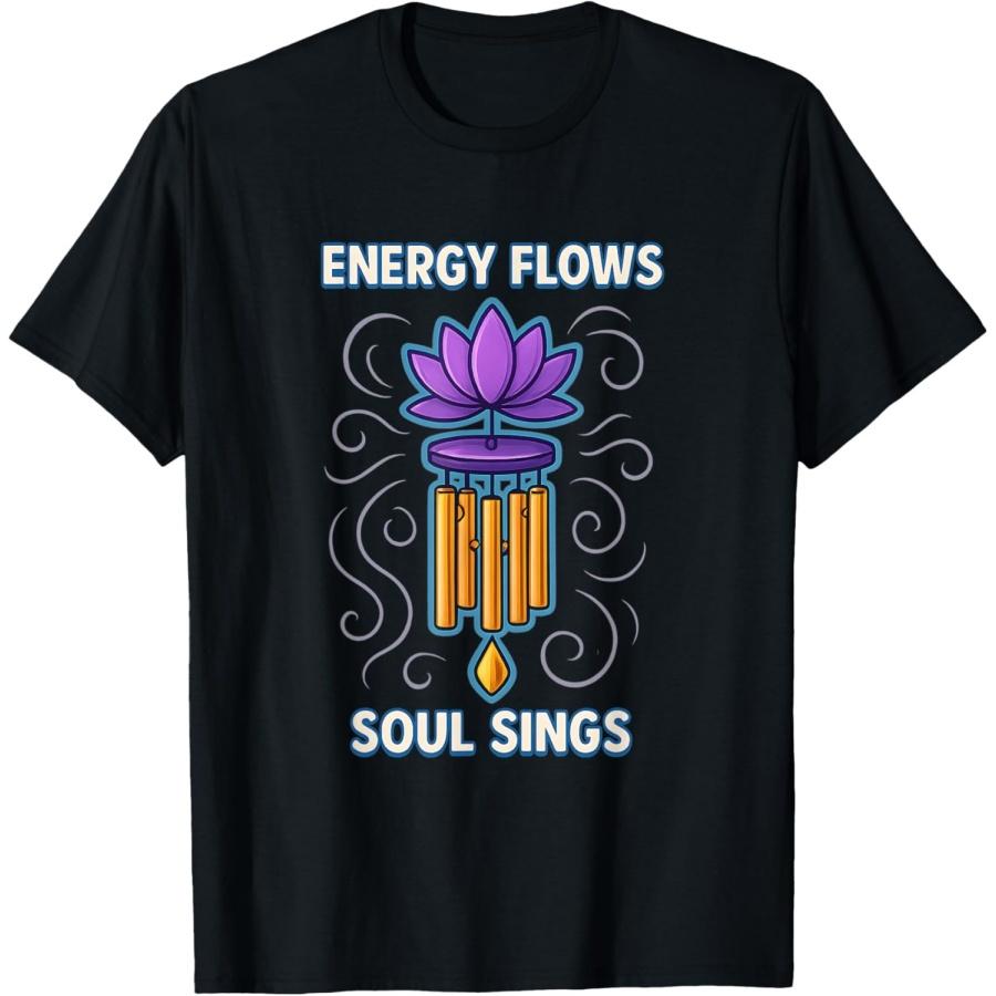 

Wind Chimes for Spiritual Seekers - Feng Shui Meditation T-Shirt(2) XXXXXL чорний
