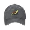Klassische Unisex-Baumwoll-Avocado-Bauchmuskel-Workout-Baseballkappe für Erwachsene, verstellbar, Papa-Hut, Damen, Unisex, Hip-Hop