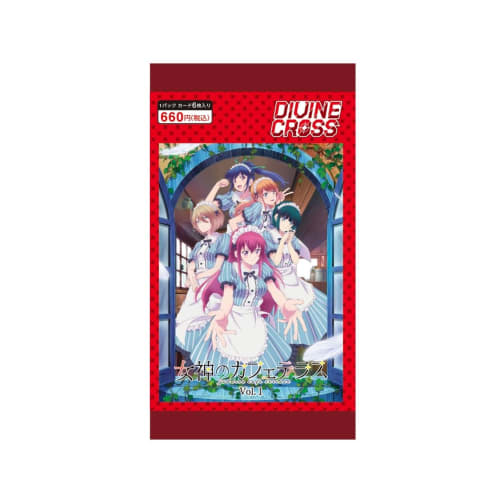 TCG Goddess Cafe Terrace Vol.1 DIVINE CROSS 6-card Pack