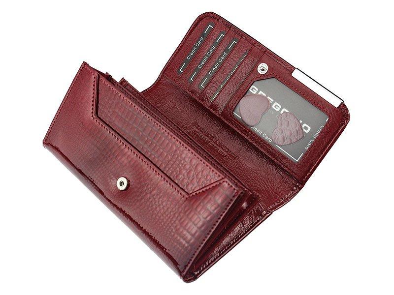 Leder Damen Geldbörse Gregorio GF110