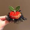 Halloween Witch Hat Headband Lace Trim Ghost Skull Rose Spider Web Hair Accessory For Halloween Party Cosplay Women Girls
