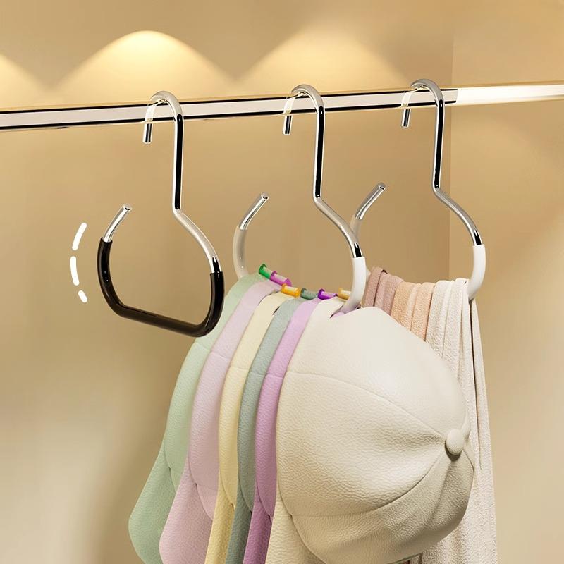 

The Circular Hanger Is A Must-have for Storing HatsSilk Scarves and Scarves As Well As for Hanging Belts Preventing Them From Slipping 1pc чорний