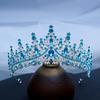 1pc Exquisite Fashion Sparkling Gems Hair Crown Multi Layered Royal Design Perfect Looks Pageant Glam Fantasy Cosplay Elegance