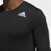 Adidas Techfit Long Sleeve Training T-Shirt Men Tops Black GM5038