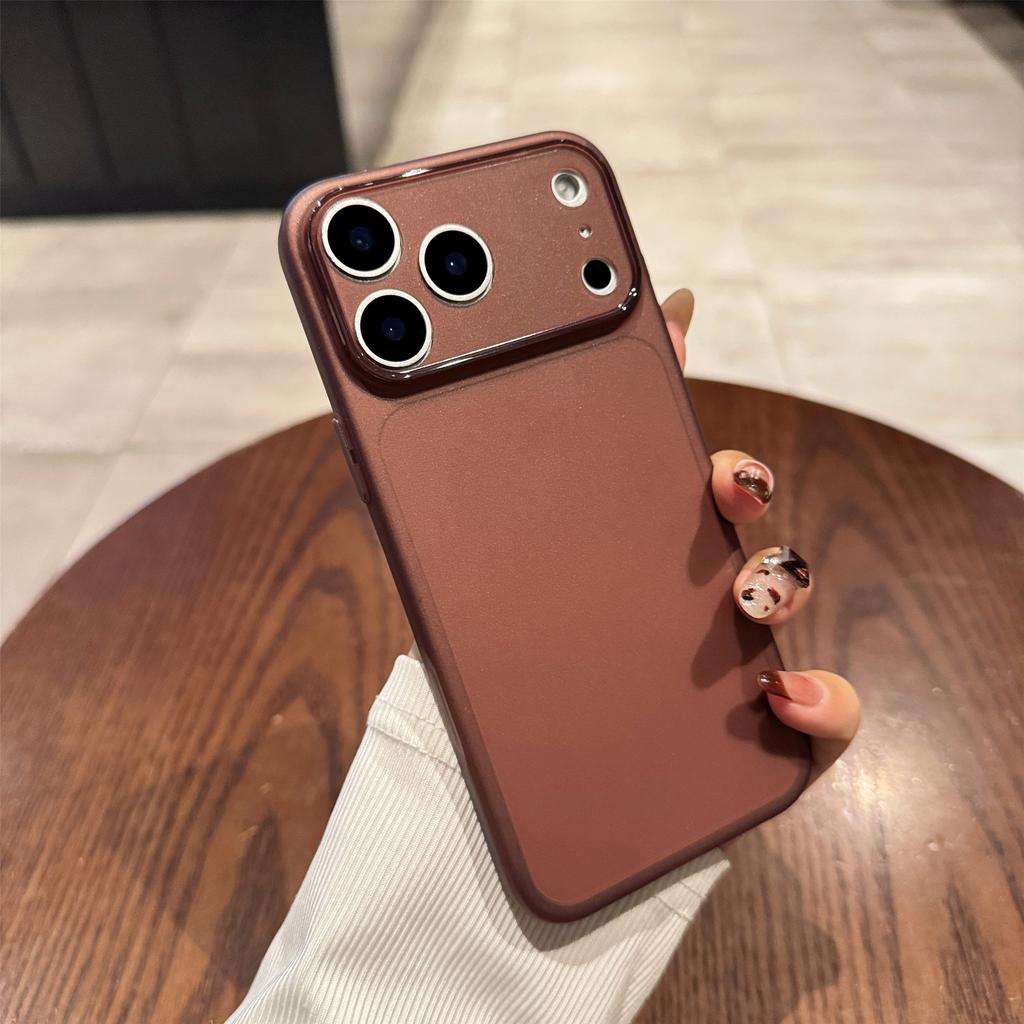 Ultra Dünne Schlanke Frosted TPU Weiche Handyhülle für iPhone Air 17 16 15 14 13 Pro Max Matt Transluzent Einfache Rückabdeckung