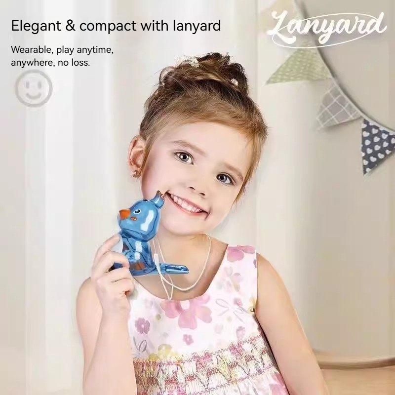 Kids Transparent Water Bird Whistle Toy - Water Fill Chirp Whistle with Realistic Bird Sounds Ideal Children Gift Blowing Toy