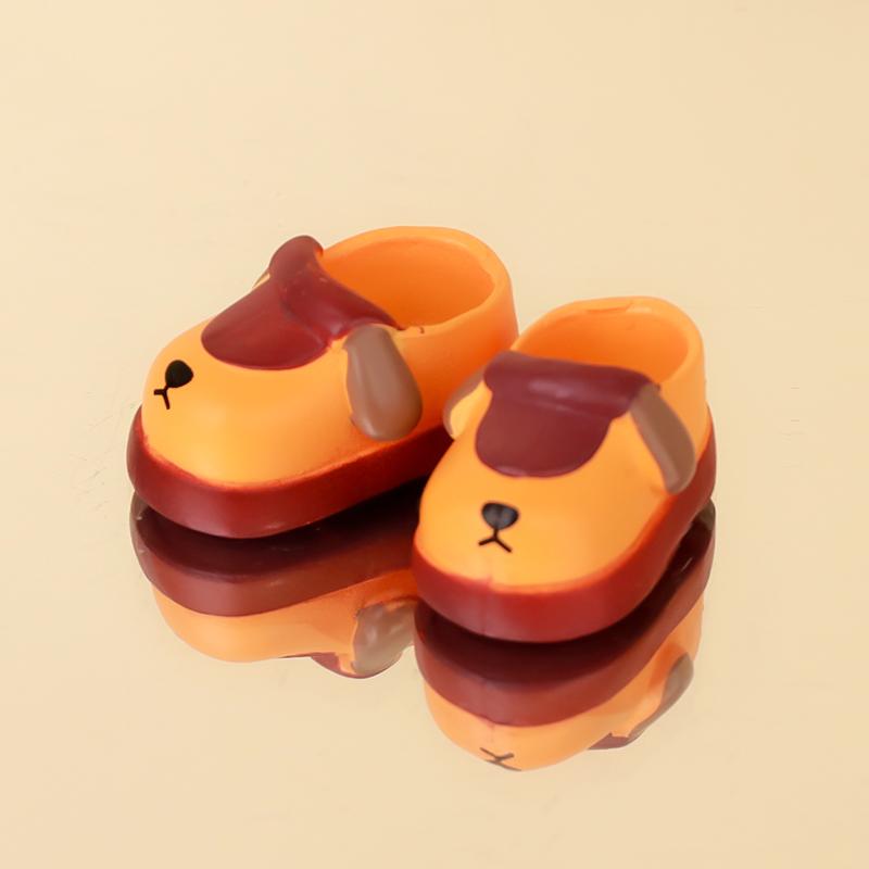 

Puppy Pattern Cute Doll Shoes Cartoon Diy Toys For Ddf Body9 Bjd Gsc Accessories OB11 dod 1/12 Entertaining Play Safe Kid Friendly Fun OB11