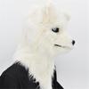 Open Mouthed Parody Wolf Head Mask Cute Animal Headpiece Funny Performance Prop Costume Party Halloween 1PCS
