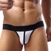 Men's Underpants Cotton Comfortable Thin Breathable Sexy Panties Thong T Pants