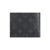Louis Vuitton Marco Geldbörse Klassisch Monogramm Leinwand Und Leder Kurze Geldbörse Herren Geldbörsen Schwarz Grau M62545