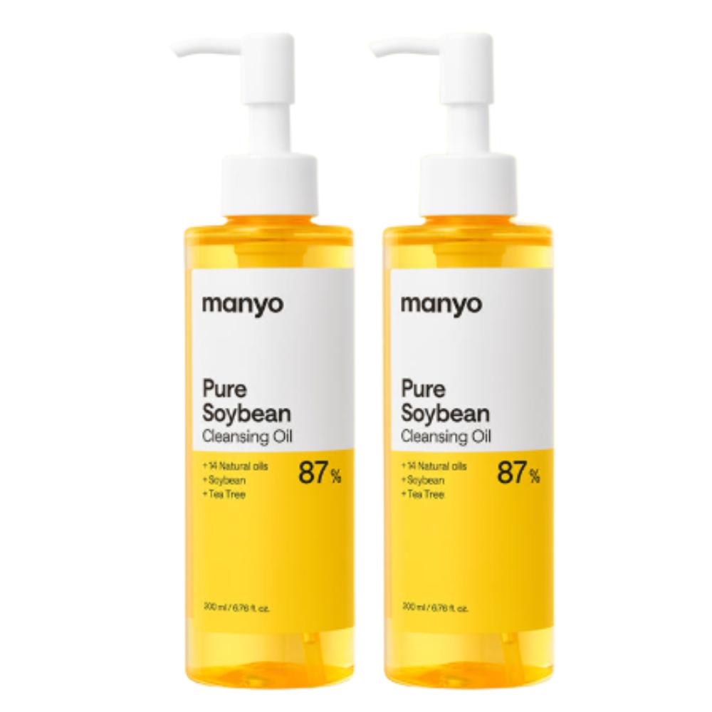 

ma:nyo Pure Soybean Cleansing Oil 200ml Duo Set | Nutritious Deep Cleansing & Moisturizing K-Beauty Facial Oil