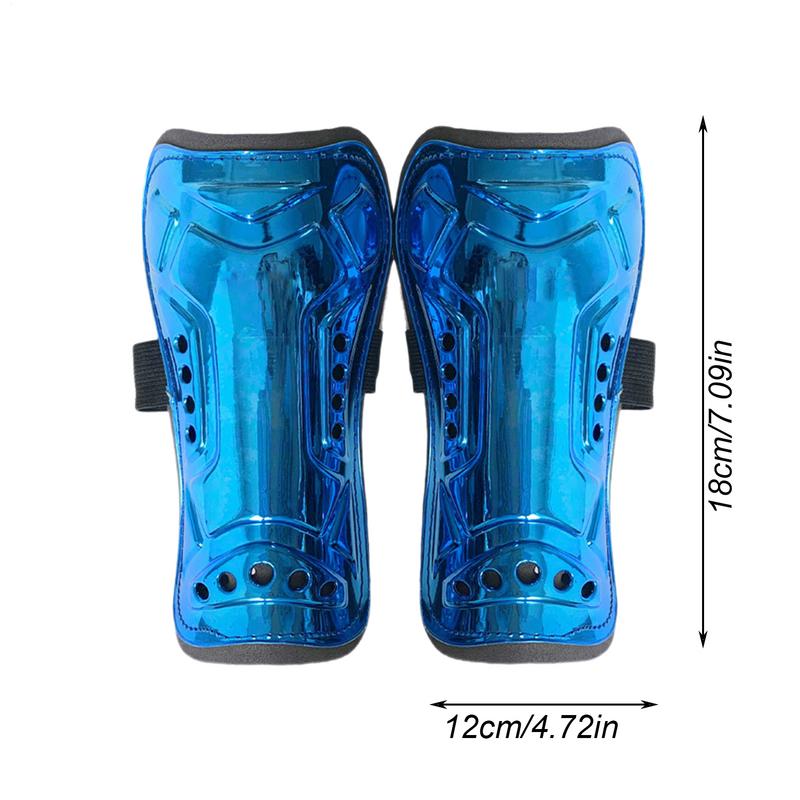 Youth Soccer Shin Guards Protective Shin Guards With Elastic Straps Calf Protective Gear Soft Ergonomic Soccer Equipment For 1