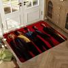 Band F-Fontaines D C Floor Mat Soft Thickened Absorbent Non-Slip Bedroom Living Room Door Mat Home Decor Flannel Rugs