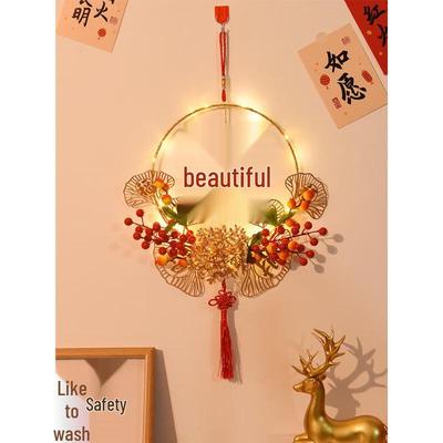 Lilang New Year LED Fu Character Wreath Decoration