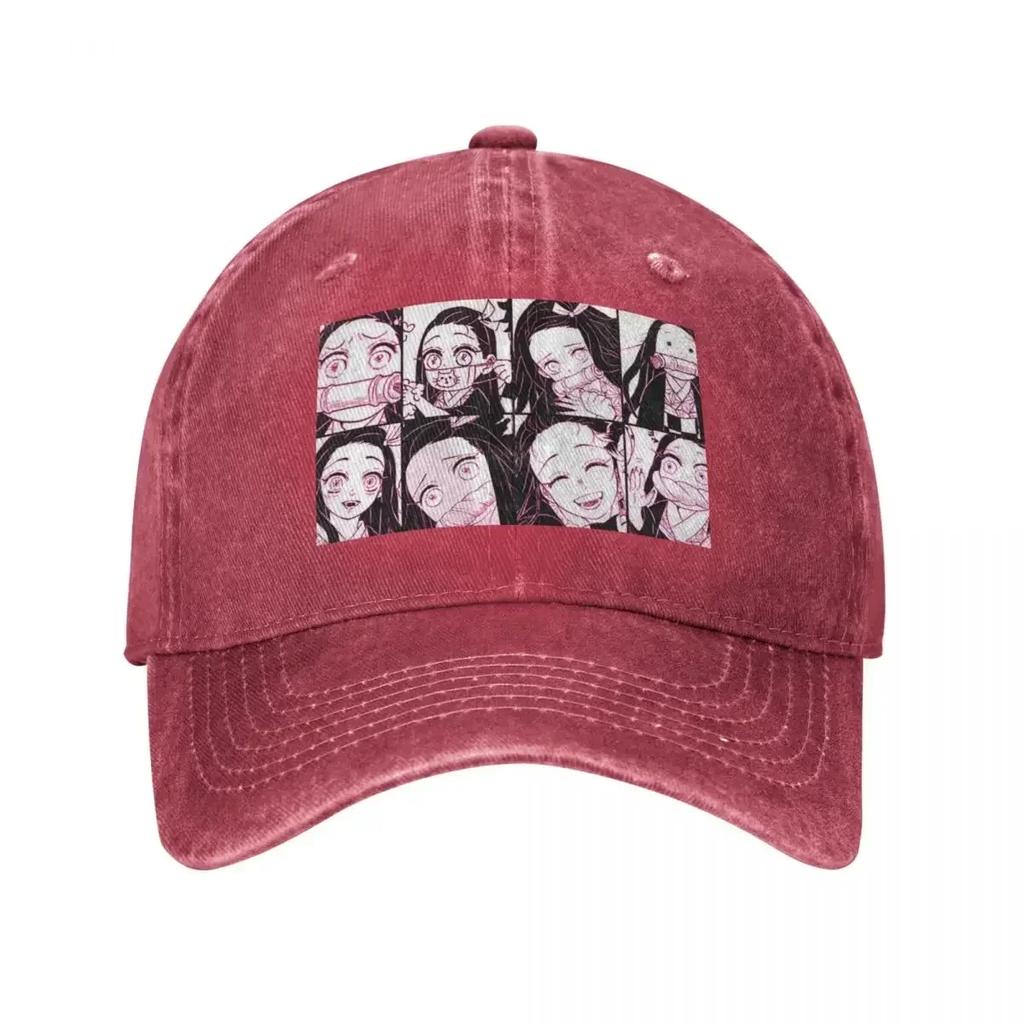 Cute Demon Anime Girl Unisexga Collage Baseball Cap Funny Hat Hat Luxury Brand Caps For Women UnisexS