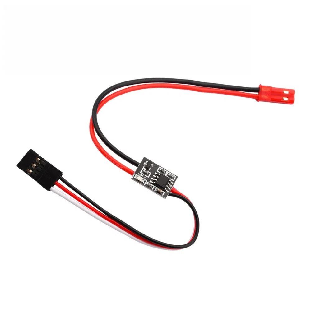 

Електронний вимикач високого струму 2-20A Деталі для RC дрона Портативний вимикач дистанційного керування 3V-5V 2A