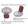 Replacement Flap Valves Cover Sealing Valves Caps Water Systems Component Anti Backflow Valves Cover ABS Texture
