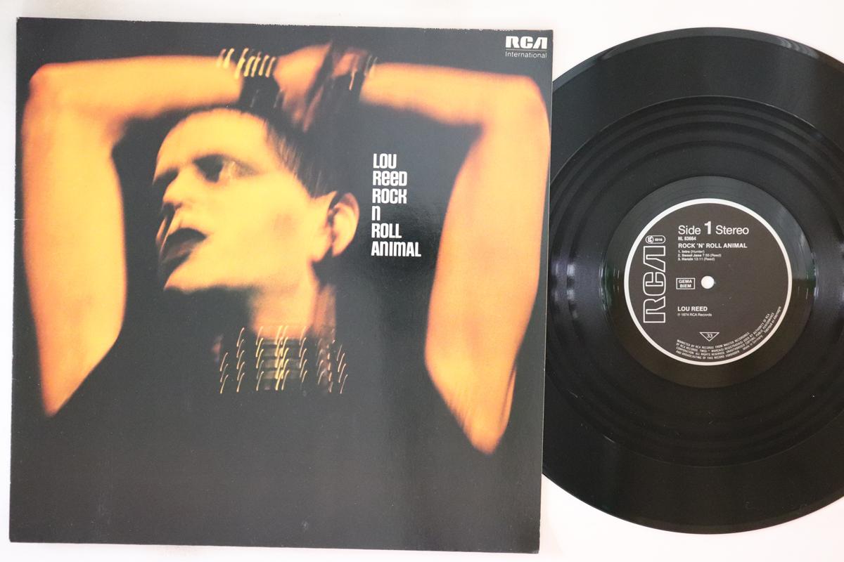 

LP Record LOU REED - Rock N Roll Animal NL83664 RCA Europe Rock Used