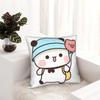 Cute Panda Bear Bubu Dudu Pillowcase Printing Polyester Cushion Cover Decoration Pillow Case Cover Bedroom Square 18''