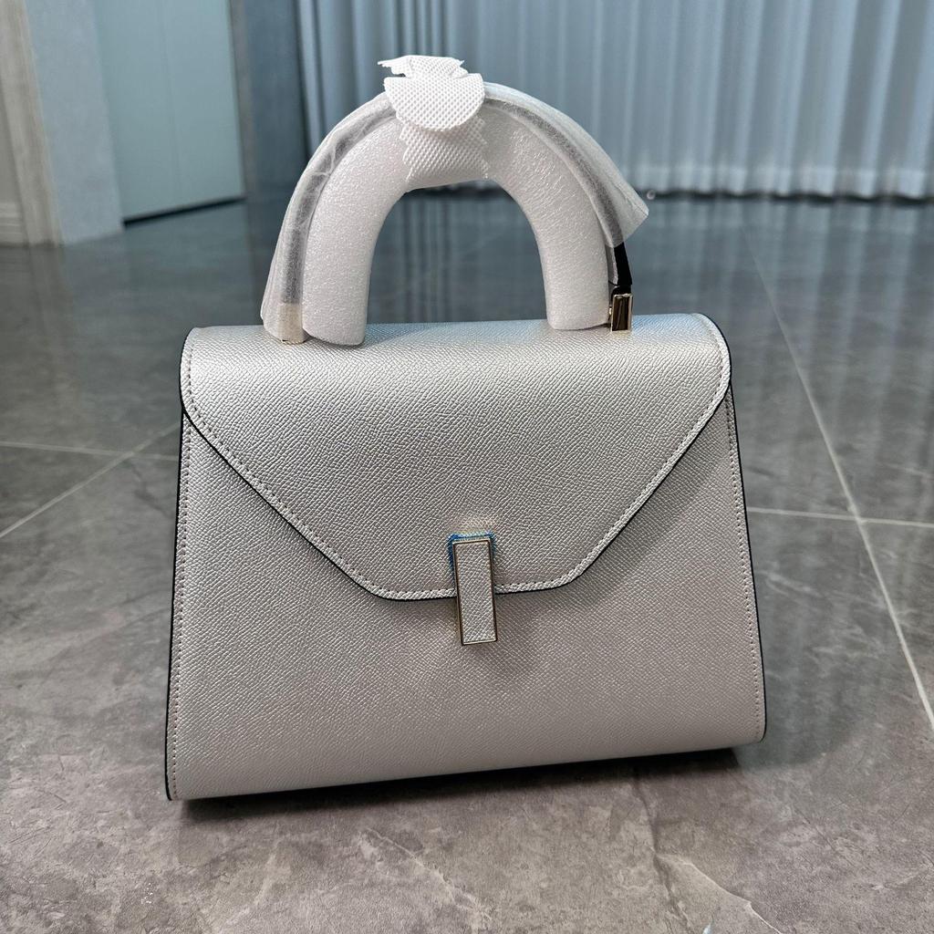 "Valais Valextra Iside Mini Shoulder & Messenger Bag - Palm Pattern Cowhide (Inspired by Liu Yifei)"