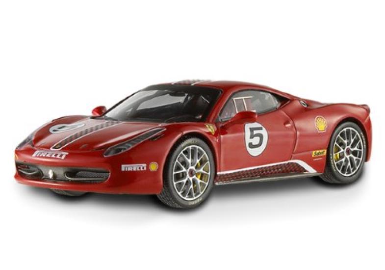 

MATTEL Ferrari 458 Challenge No5 Завершенный продукт 1/43 (красный) красный