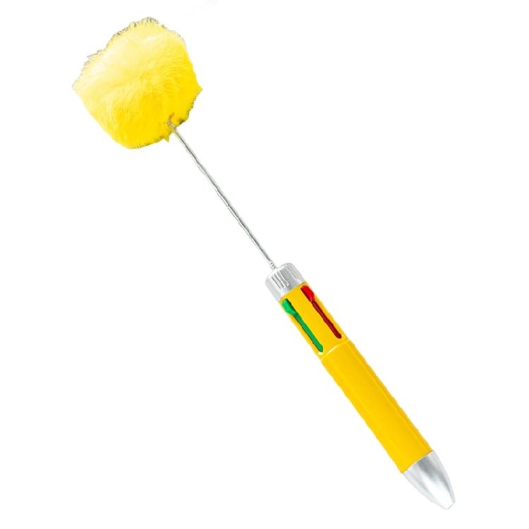 Multicolor Pen Ballpoint Beadable Retractable Ballpoint Pen 4 Color in 1 Ballpoint Pen Retractable Multicolor Pen