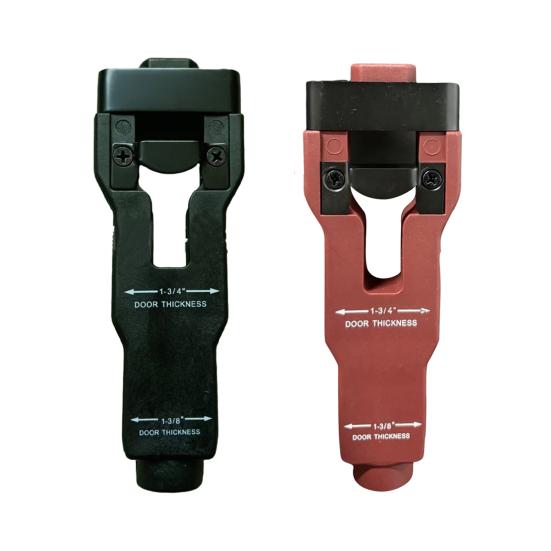 Door Latch Mortise Tool Fits 1-3/4" or 1-3/8" Thick Door Help Remove Material to Install Door Latch Accurate Professional Door Latch Installation Kit