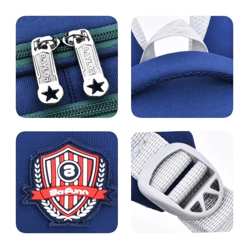 Primary School Student Backpack for Boys and Girls Trendy England Style School Bags Large Capacity Spinal Protection Book Bag Grade 1-3 To 6