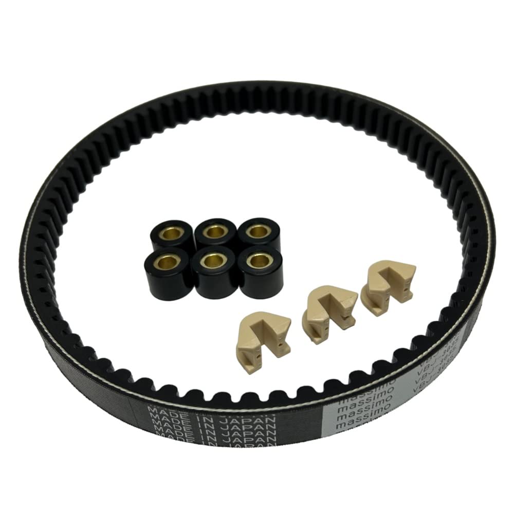 

GRONDEMENT Motorcycle Drive Belt Repair Kit Address Address UZ125GK9/ZK9 V125G/Limited (CF4EA) UZ125SL0/SUL0 V125S/Basic DVRK-305 чорний