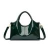 Handbag Bag Women's New High-end Feeling Batch Glossy Messenger Bag Trendy Commuter Bag Vegetable Basket Bag