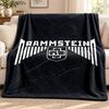 Rammstein Decke Flanelldecke Weiche Gemütliche Plüschdecke für Sofa Bett Leichte Heimdekoration Outdoor Camping