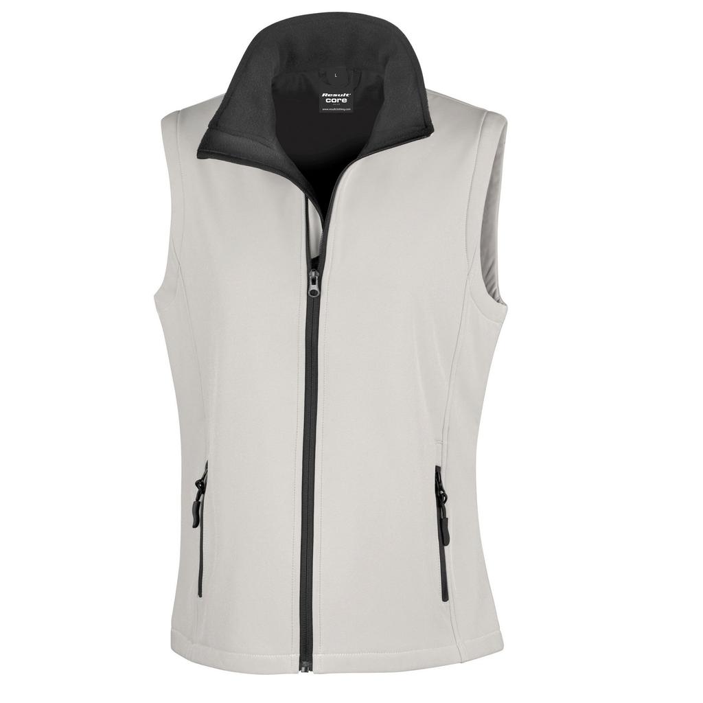 Result Womens/Ladies Softshell Body Warmer