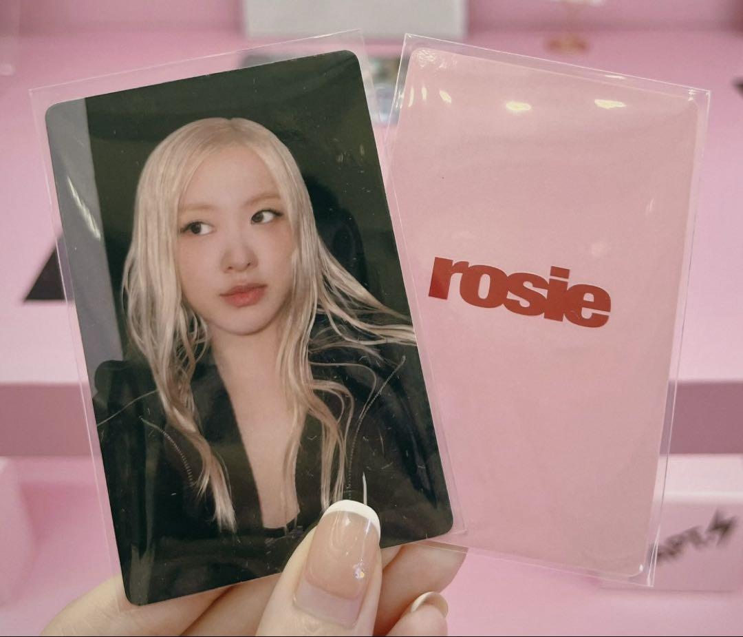 

[USED] BLACKPINK Rosé Rosie Nagasuna Pop-Up Limited Trading Card C