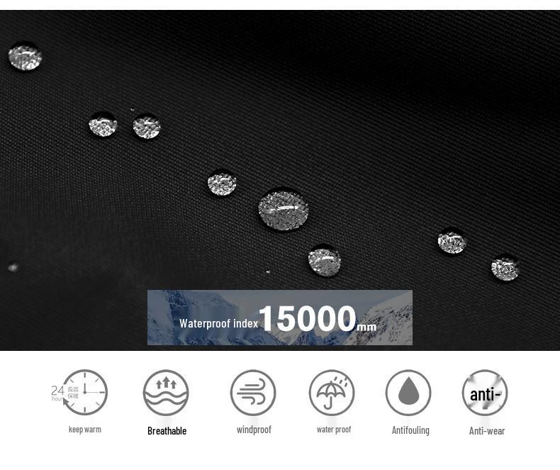 2022 Ski Suit: Warm, Breathable, Windproof, Waterproof Jacket for Men & Women, Suitable for Single/Double Board Skiing