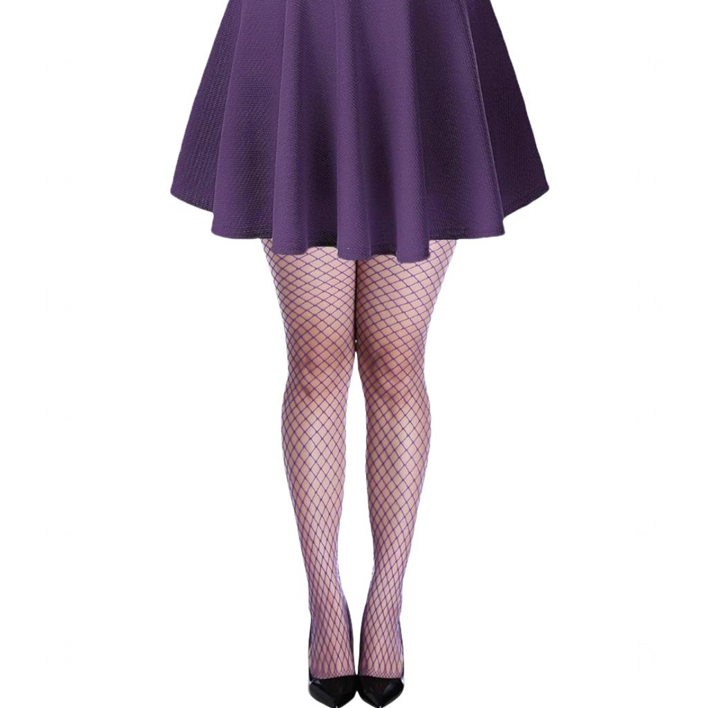 Collant a Rete Autunnali Collant Sexy Biancheria Intima Invernale Collant Erotici Calzetteria Multicolore Leggings a Rete Eleganti per Donna