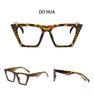 Fashion Square Hyperopia Prescription Glasses Ladies Luxury Cat Eye Anti Blue Light Computer Reading Glasses Women Vision +2 +3