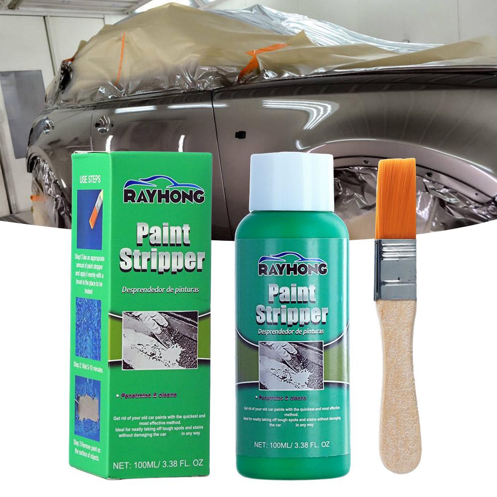 Rayhong Paint Remover Kit for Car Wheel Hub Peeling, Metal Surface Paint Remover, No Trace Cleaning, Paint Remover