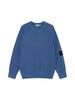 Unisex Solid Color Knit Pullover Sweater with Drop Shoulders